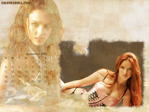 Calendar Wallpaper. Patchwork Quilt