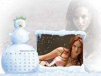 Calendar Snowman